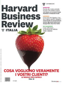 Cosa vogliono veramente i vostri clienti? (Settembre 2016)