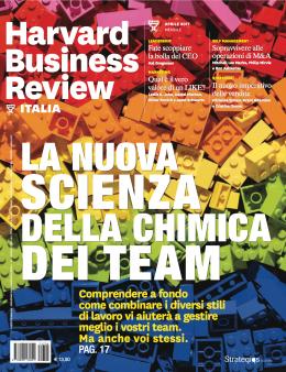 La nuova scienza della chimica dei team