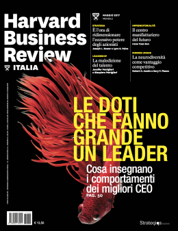 Le doti che fanno grande un leader