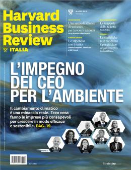 L'impegno dei Ceo per l'ambiente