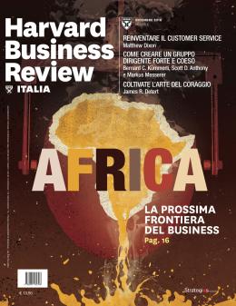 AFRICA: la prossima frontiera del business