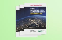 Hitachi, innovatore nella lotta al cambiamento climatico verso il race to zero