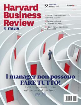 I manager non possono 
FARE TUTTO!