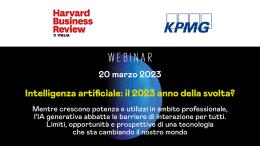 Intelligenza artificiale: 
il 2023 anno della svolta?