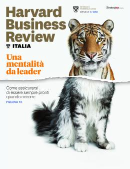 Una mentalit&agrave; da leader