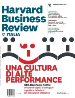 Una cultura di alte performance (Gennaio Febbraio 2014)