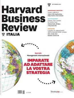 IMPARATE AD ADATTARE LA VOSTRA STRATEGIA (Settembre 2014)