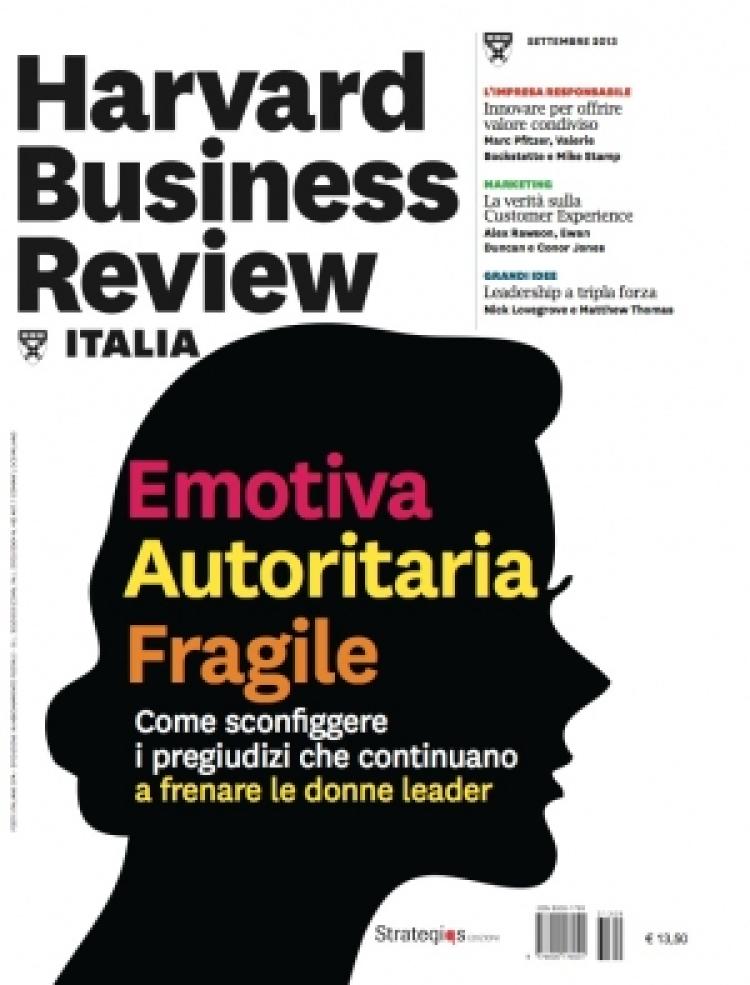 Emotiva, autoritaria, fragile. (Settembre 13)